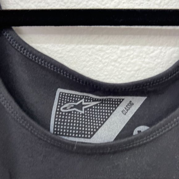 Alpine Black Tank Top with White Logo - Picture 5 of 7